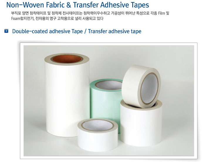 Non-Woven Fabric & Transfer Adhesive Tapes
