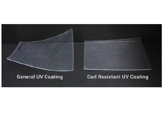 Curl Resistant Hard Coating Materials: Curl Resistant Hard Coating