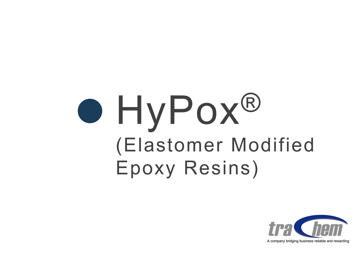 Elastomer Modified Epoxy Resin