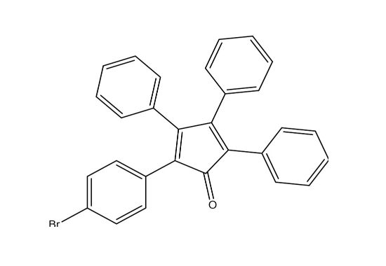 2-(4-Bromophenyl)-3,4,5-triphenylcyclopenta-2,4-dienone