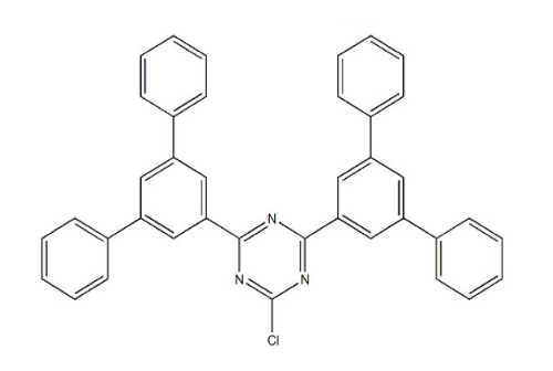 2,4-Di([1,1':3',1''-terphenyl]-5'-yl)-6-chloro-1,3,5-triazine