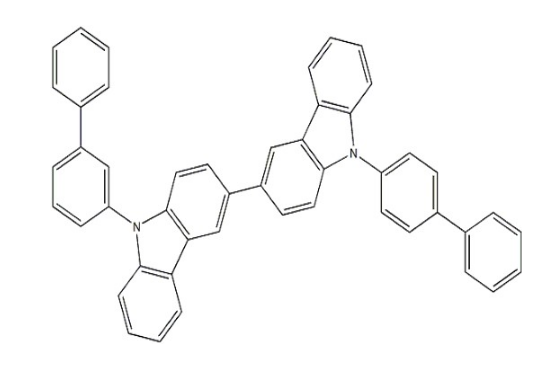 9-([1,1'-Biphenyl]-3-yl)-9'-([1,1'-biphenyl]-4-yl)-9H,9'H-3,3'-bicarbazole