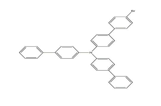 Bis-biphenyl-4-yl-(4'-bromo-biphenyl-4-yl)-amine