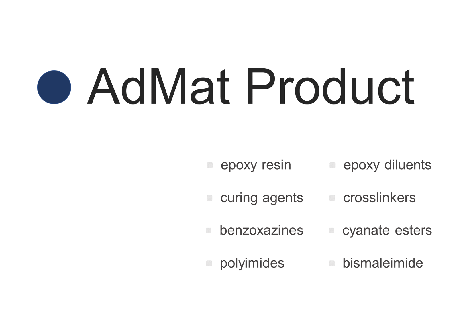 AdMat Product